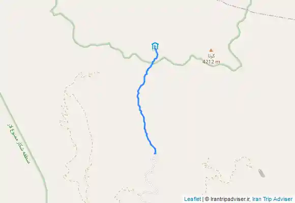 ترک جی پی اس MTN Damavand(hiking: Polur, South face, Damavand summit)