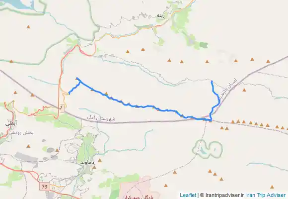 ترک جی پی اس Dobarar Ridge Route ( Bazmchal To Dobarar Summit )-خط الراس دوبرار (ماز- قره داغ ) از بزم چال تا دوبرار - 4082 متر