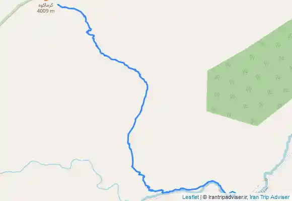 ترک جی پی اس قله کرما کوه