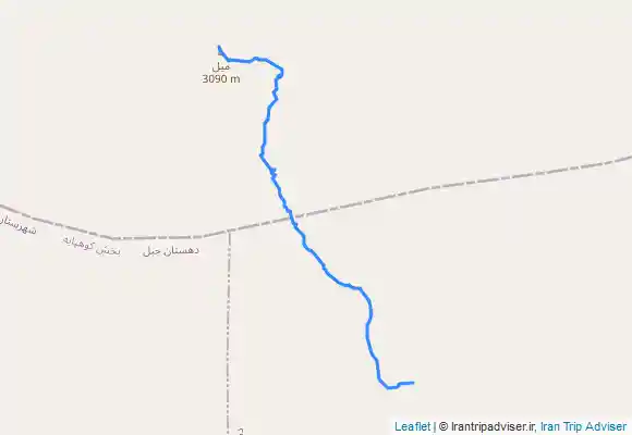 ترک جی پی اس قله میل کوهپایه