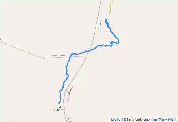 ترک جی پی اس قله هزار کرمان