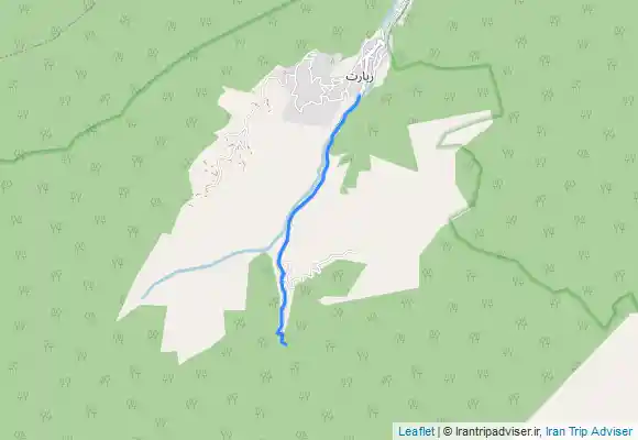 ترک جی پی اس آبشار روستای زیارت