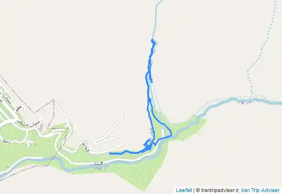 ترک جی پی اس آبشار آینه رود