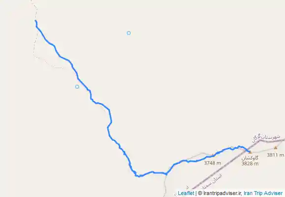 ترک جی پی اس قله گاوكشان