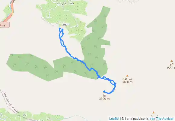 ترک جی پی اس قله برز