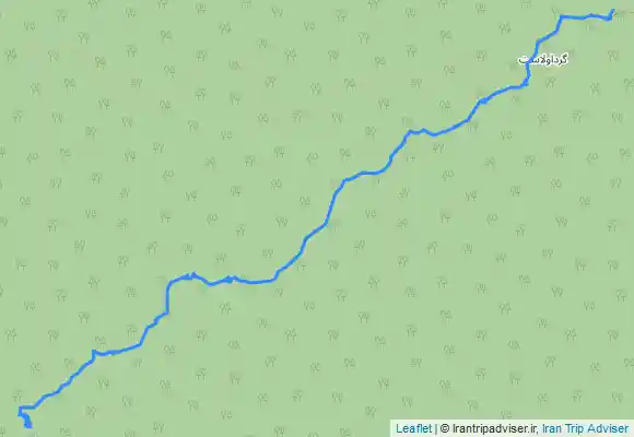 ترک جی پی اس آبشار دوقلو گشت رودخان