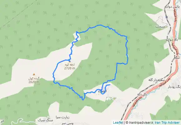 ترک جی پی اس قله ارفع