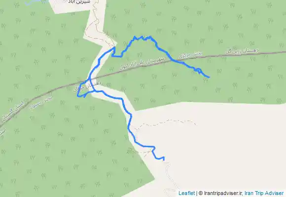 ترک جی پی اس جنگل ابر پموچال تا روبروی الوچال