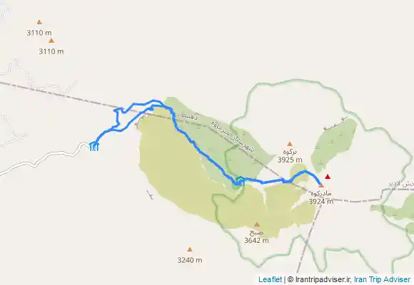 ترک جی پی اس Taftan, Khash, Sistan and Baluchestan, IRAN