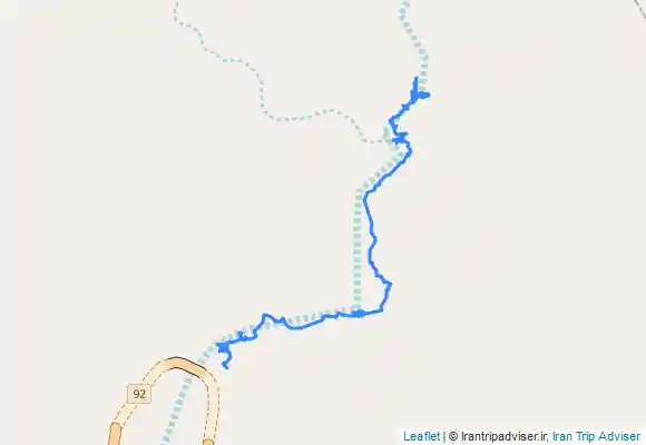ترک جی پی اس مسیر پیاده از تونل دوقلو رستاق به کاسه رود