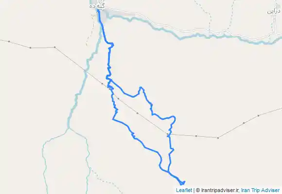 ترک جی پی اس دختر قلعه از روستاه گته ده طالقان