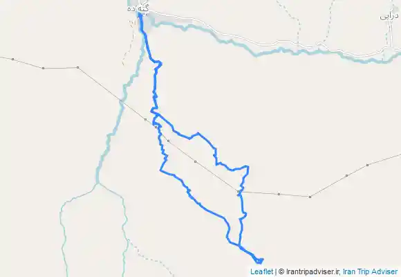 ترک جی پی اس چکاد دختر قلعه از روستای گته ده