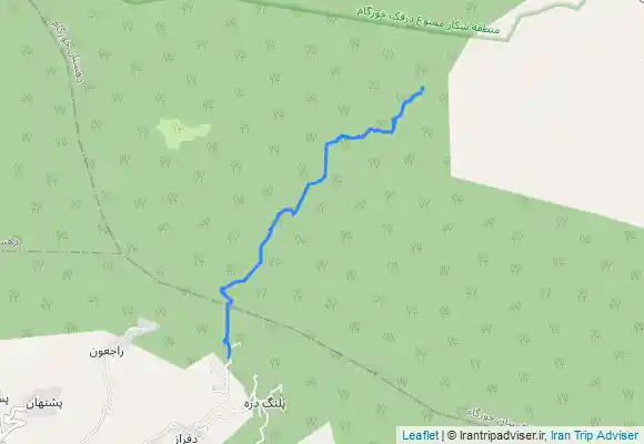 ترک جی پی اس مسیر سلگاه به ییلاق جیرانی