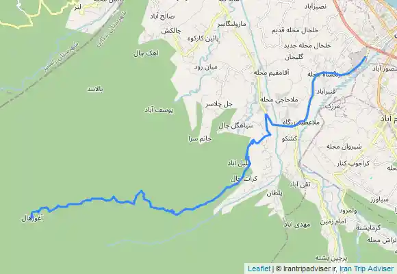 ترک جی پی اس تن کابن به آغوزحال