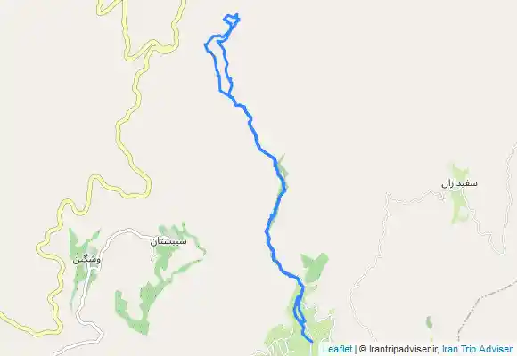 ترک جی پی اس آبشار های شست مردان