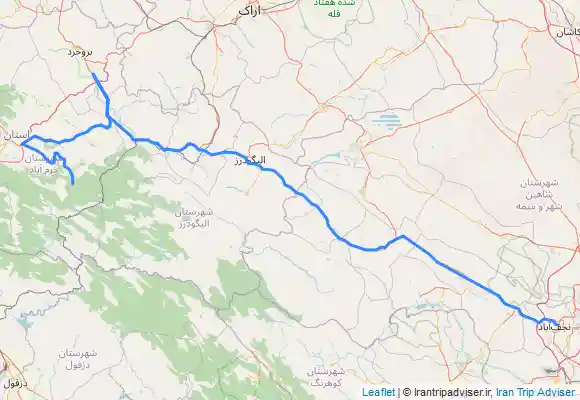 ترک جی پی اس ابشار گریت خرم اباد