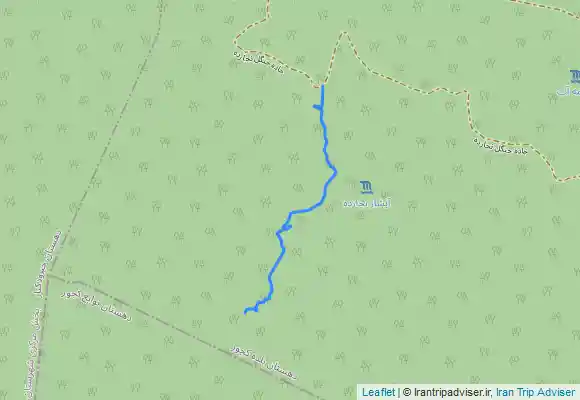 ترک جی پی اس مسیر فرعی آبشار آلاشور