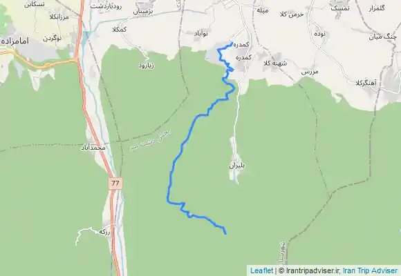 ترک جی پی اس سوارکاری از روستای کُم دره تا جنگل بلیران (کمپ اول)