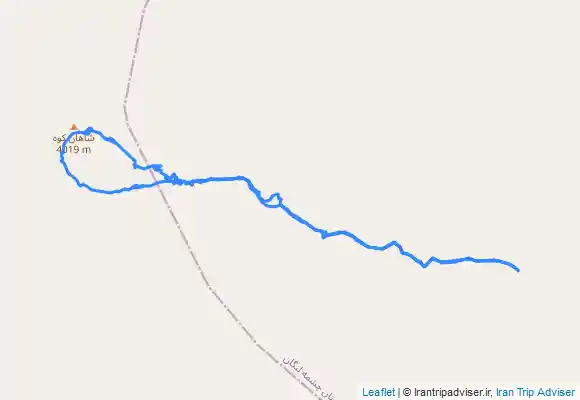 ترک جی پی اس قله شاهان کوه