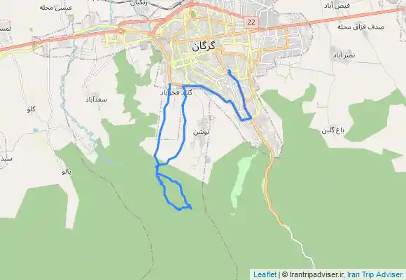 ترک جی پی اس امامزاده رنگو