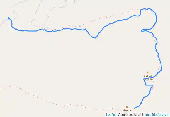 ترک جی پی اس (صعود به شاهوار از جبهه جنوبی (روستای تاش