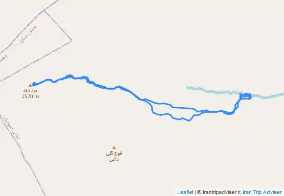 ترک جی پی اس قله قره بله و آبشار سرکند دیزج