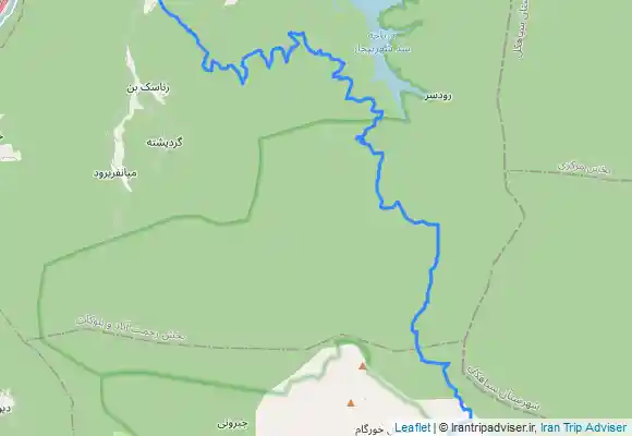 ترک جی پی اس پیمایش درفک از مسیر شمالی