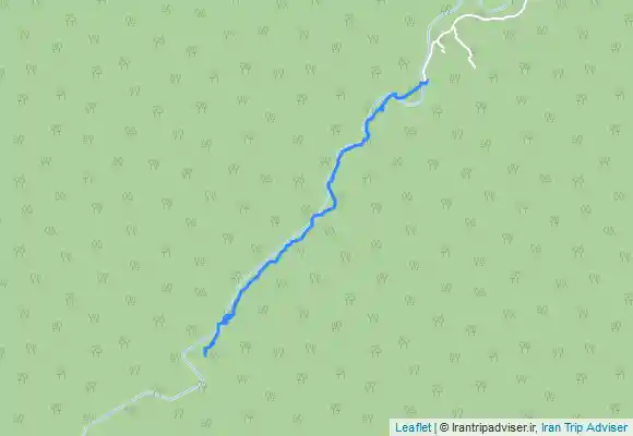 ترک جی پی اس پیمایش روستای فوشه به آبشار ملا حسن قلعه رودخان. فومن