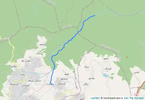 ترک جی پی اس کردیچال تا کمپ اول