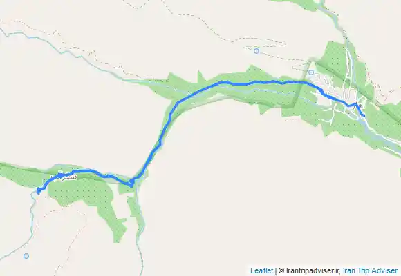 ترک جی پی اس آهار به آبشار شکرآب