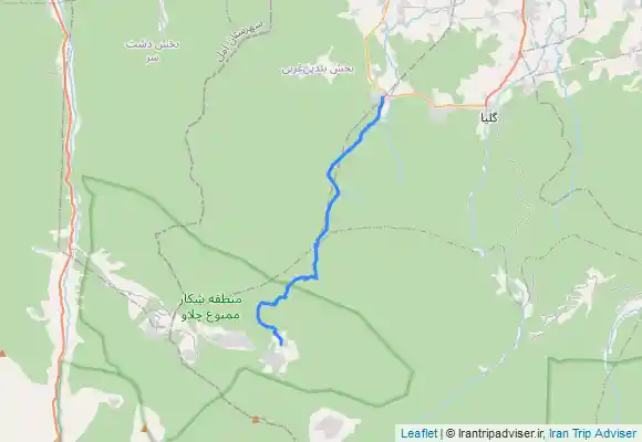 ترک جی پی اس پیمایش سنگچال به دیوا، آبان97