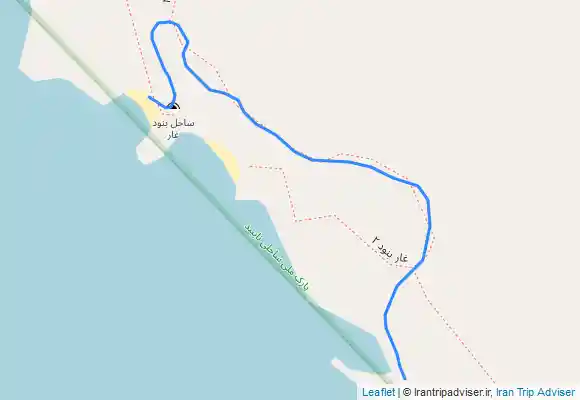 ترک جی پی اس غار و ساحل بنود