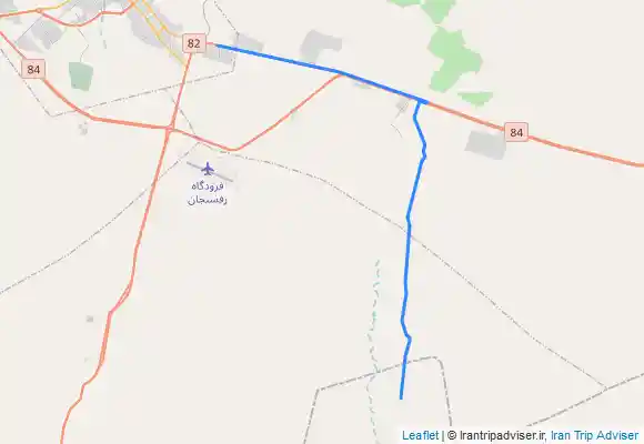 ترک جی پی اس مسیر دره راگه (از میدان شهید عباس زاده رفسنجان)