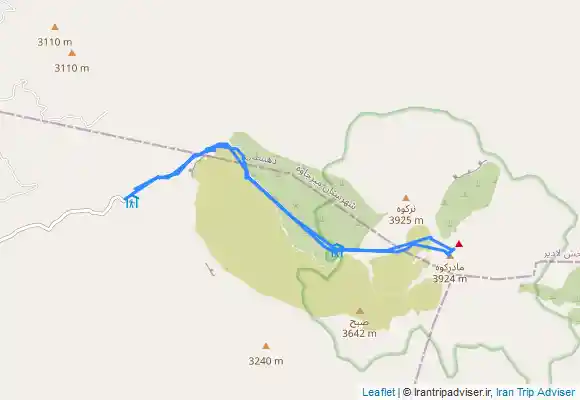 ترک جی پی اس قله تفتان - استان سیستان و بلوچستان