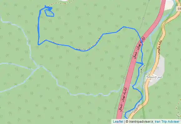 ترک جی پی اس مرداب هسل مازندران