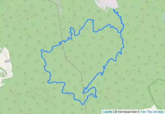 ترک جی پی اس Sangdeh Cycling-دوچرخه سواری در جنگل سنگده