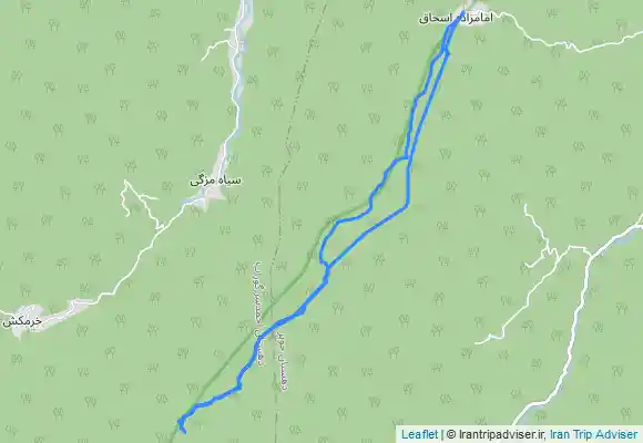 ترک جی پی اس امامزاده اسحاق به اسکندر کوه