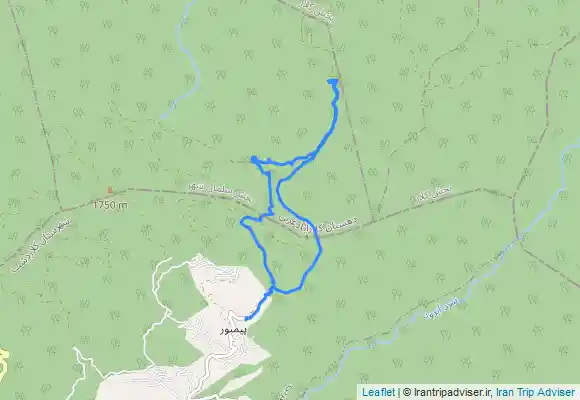 ترک جی پی اس پیمبور به مرداب دریوک و برگشت