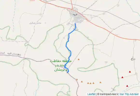 ترک جی پی اس کوه بدر،شهر قروه
