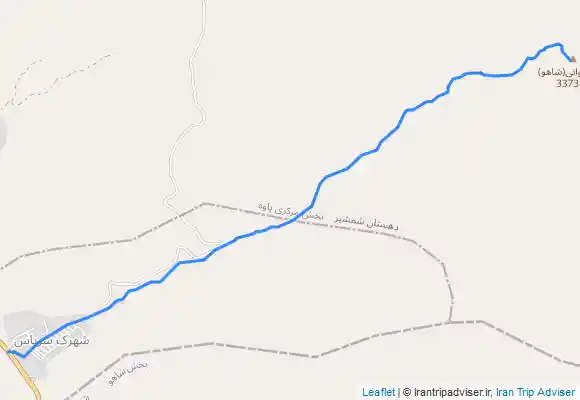 ترک جی پی اس Shaho summit شاهو