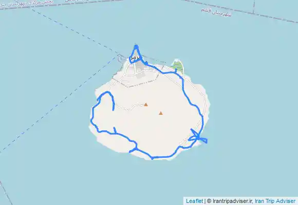 ترک جی پی اس دور هرمز با دوچرخه