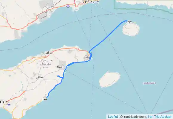 ترک جی پی اس هرمز ، قشم، سوزا