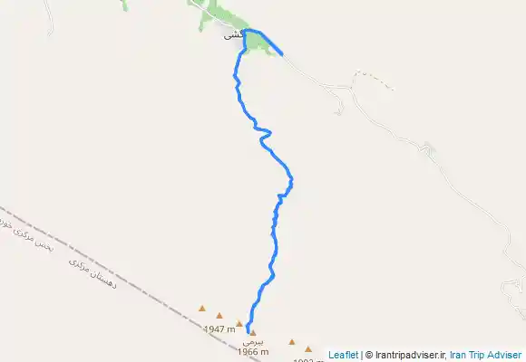 ترک جی پی اس قله پازنان (بیرمی) - Beyrami (Pazanan)