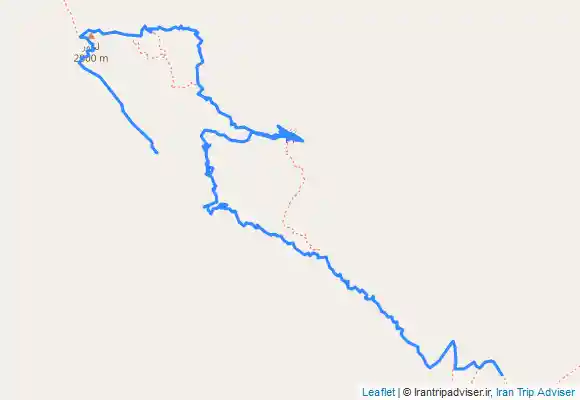 ترک جی پی اس مسیر صعود به لجور - نیمه پاکوب
