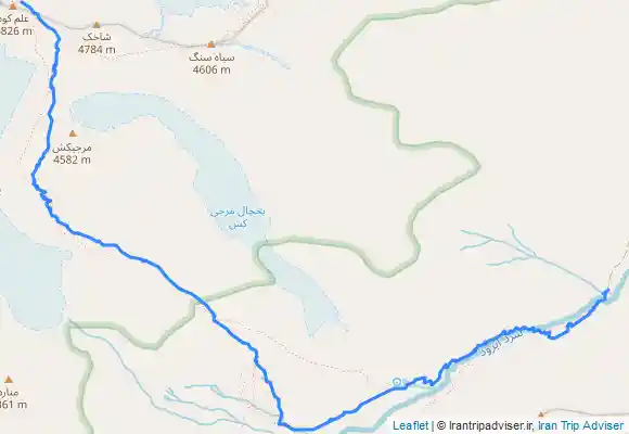 ترک جی پی اس الم کوه - حصار چال