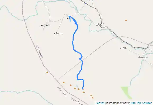 ترک جی پی اس  sanboran سنبران - سن بران اشتران کوه