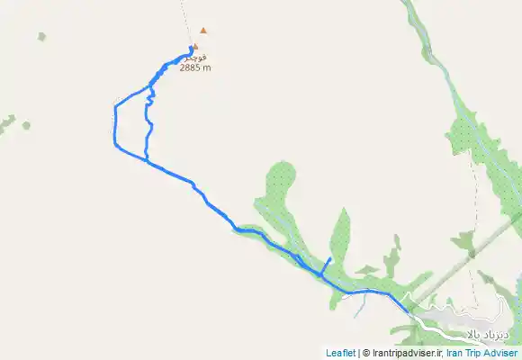 ترک جی پی اس قله قوچگر