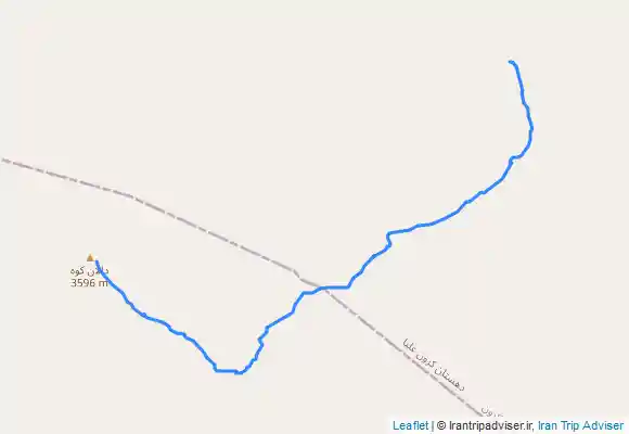 ترک جی پی اس قله دالانکوه