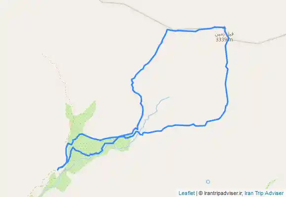 ترک جی پی اس قله فیل زمین از لواسان بزرگ