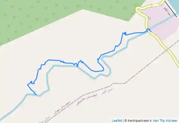 ترک جی پی اس ایلام ـ ویژدَروَن دهانه خروجی سد ایلام